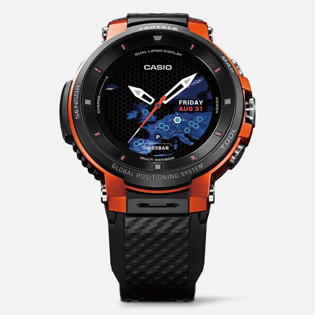 New Casio Smart Wsd F30 Rg Outdoor Waterproofing Watch Gps Pro Trek Orange Wsd F30 1218 10spl Be Forward Store New Casio Smart Wsd F30 Rg Outdoor Waterproofing Watch Gps Pro Trek Orange Wsd F30 1218 10spl Be Forward Store