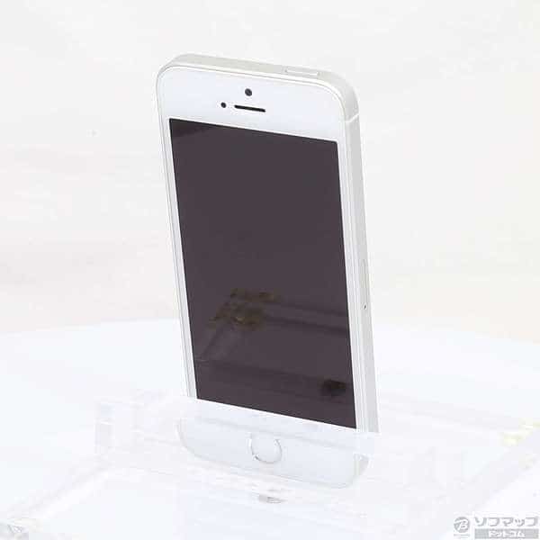 Used]Apple iPhone SE 32GB silver MP832J/A SIM-free [291-ud