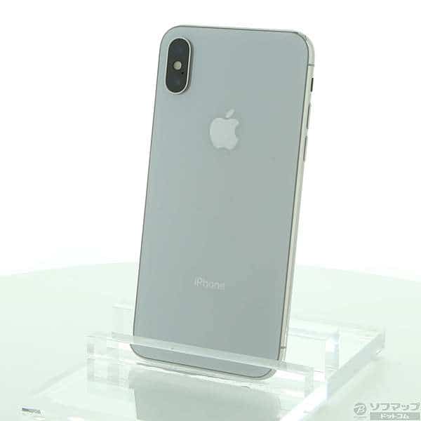 [Used]Apple iPhoneX 64GB silver MQAY2J/A SIM-free - BE FORWARD Store
