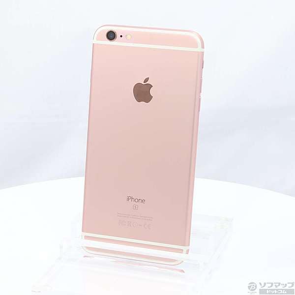 Used]Apple iPhone6s Plus 16GB Rose gold MKU52J/A SIM-free - BE