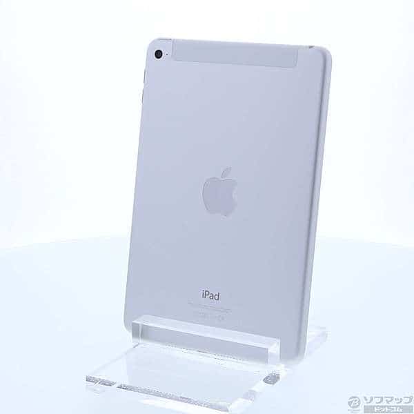 Used Apple Ipad Mini 4 128gb Silver Mk772j A Sim Free 06 23 Be Forward Store