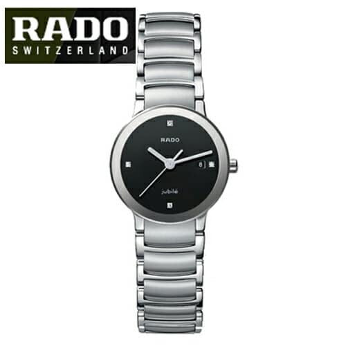 New Rado Centrics Pair Watch Jubilee Diamond Quartz R30927713 BE FORWARD Store
