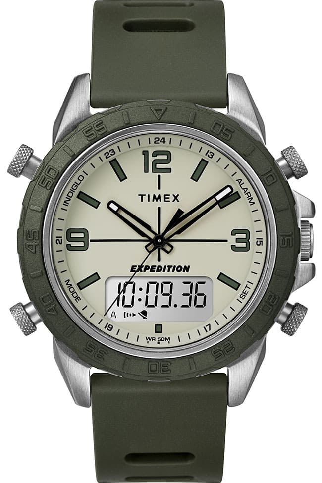 [New]of Timex watch men pioneer combo 41mm beige/green TIMEX TW4B17100 ...