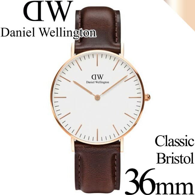 New]Daniel Wellington watch Classic 36mm Bristol Rose gold men/Lady's  Daniel Wellington CLASSIC 0511DW DW00100039 relief - BE FORWARD Store