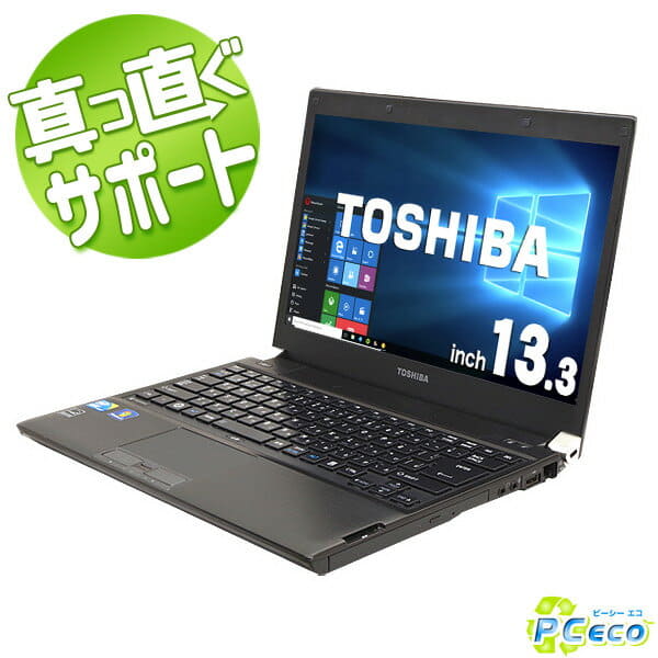 [Used] SSD 8GB Windows10 TOSHIBA dynabook R731 Core i5 8GB memory 13.3 type