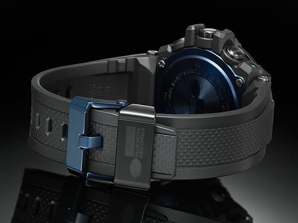 casio blue note watch