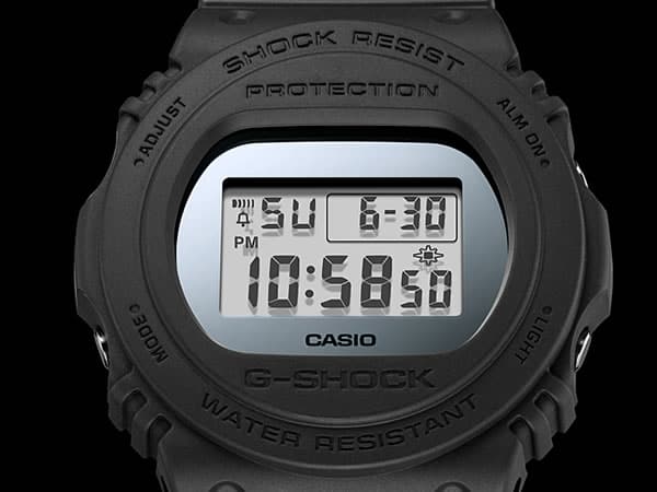 g shock metallic mirror face