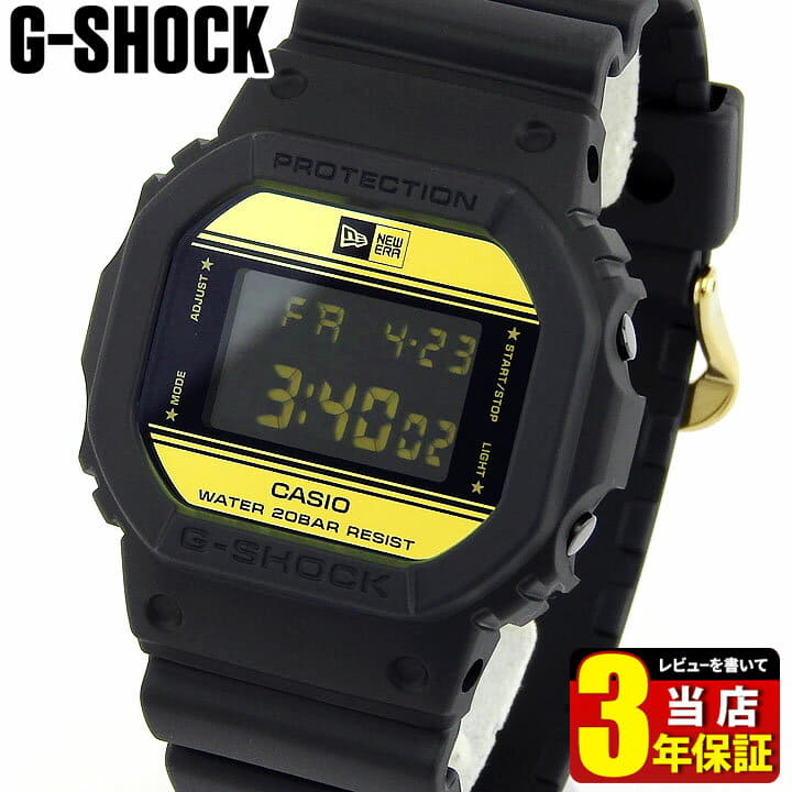 New]Casio G-Shock New Era Collaboration Men's Digital Watch Black  DW-5600NE-1 - BE FORWARD Store