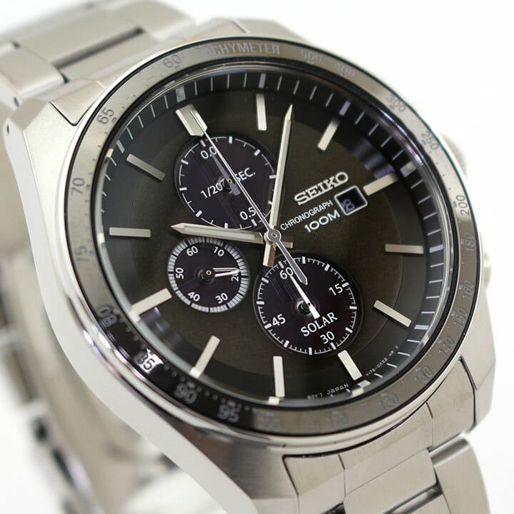 New SEIKO reimportation SSC715P1 men watch metal chronograph