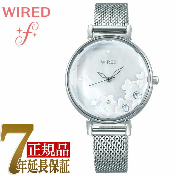 New SEIKO WIRED f SEIKO wired F shiny flower quartz Lady s watch  