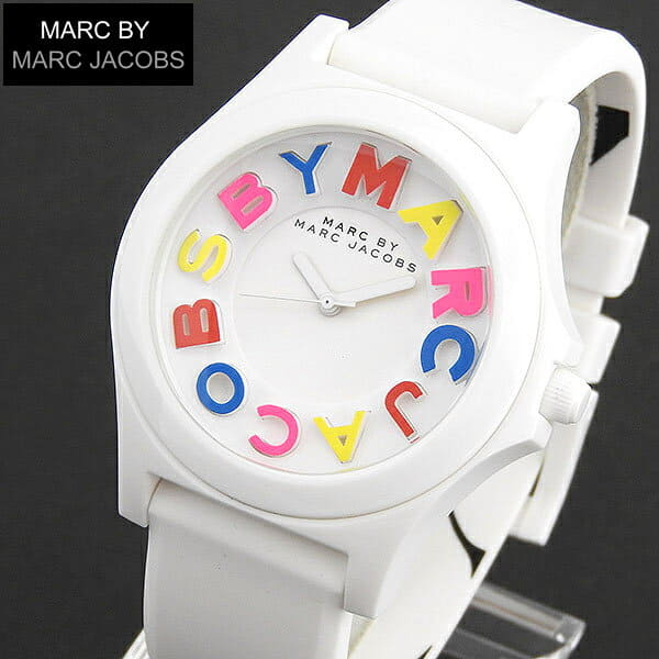 Marc jacobs hotsell white watch