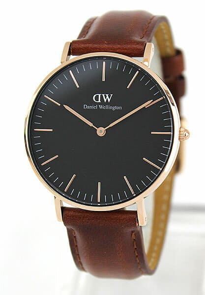 mod besejret Peck New]Daniel Wellington Daniel Wellington clock CLASSIC BLACK St.mawes Saint  Mohs 36mm leather band leather belt DW00100136 DW00600136 men Lady's watch black  black brown Rose gold - BE FORWARD Store