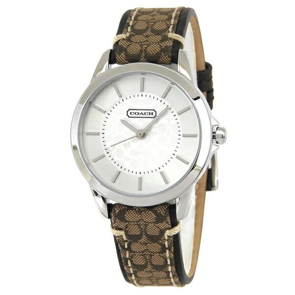 New]COACH coach clock 14501525 Classic Signature Classic