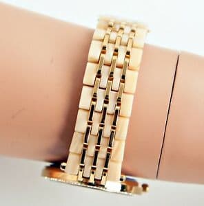 New]Watch Michael Lady's gold beige 