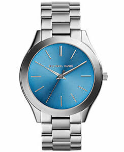 New Watch Michael Lady s turquoise slim michael kors mk3292 ladies turquoise slim runway watch 2 year warranty BE FORWARD Store