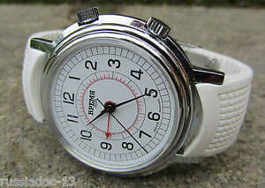 New]Watch mekkakon orologio russo meccanico a carica con sveglia