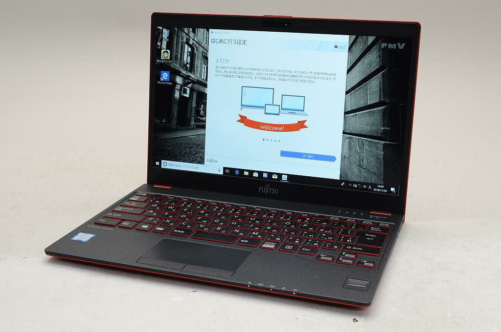 富士通 LIFEBOOK UH75⁄B3 第8世代Core i5 4GB FMV ノートパソコン