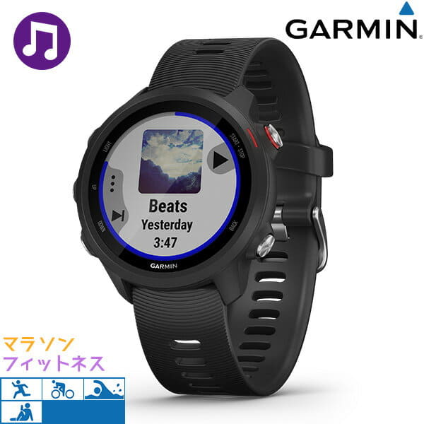 New]gaminfoasurito 245 music 010-02120-70 watch GARMIN ForeAthlete