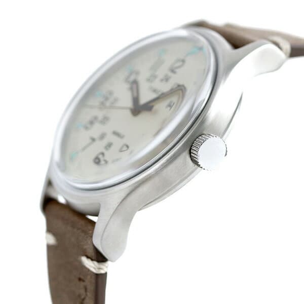 New Timex MK1 steel men watch TW2R96800 TIMEX clock cream X brown