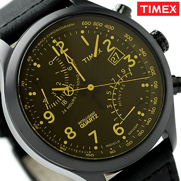 Timex intelligent quartz flyback chronograph deals watch