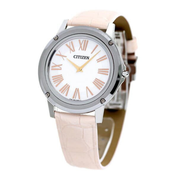 New]CITIZEN Eco Drive one solar leather belt watch EG9000-01A