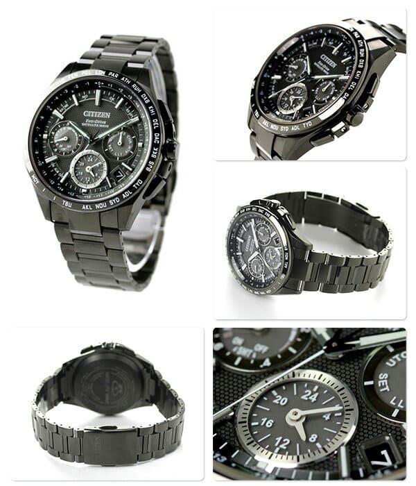 New CC9017 59E CITIZEN ATTESA Eco Drive GPS satellite radio time