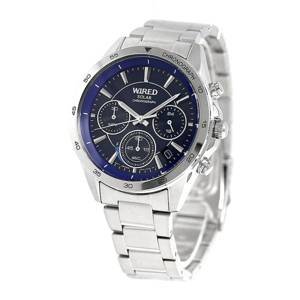 ワイアード ニュースタンダード ソーラークロノグラフモデル AGAD088 おニューなSEIKO WIRED - 精光堂 -SEIKODO- 輸入時計正規販売