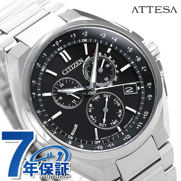 New]CB5040-80E CITIZEN ATTESA Eco Drive radio time signal men
