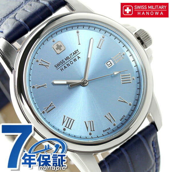 New]The Swiss military Roman men watch ML-409 SWISS MILITARY blue 