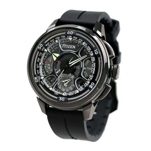 New CITIZEN satellite wave GPS F990 limited model men watch CC7005 16F Citizen oar black clock BE FORWARD Store