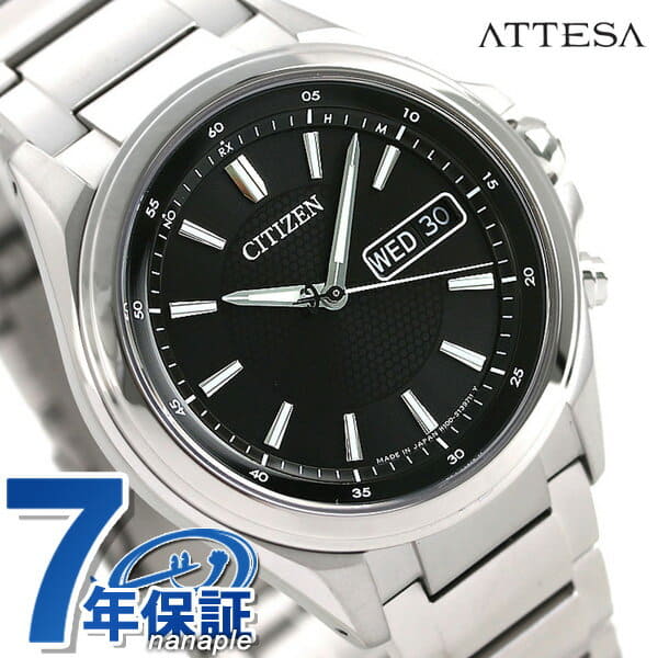 [New]AT6040-58E CITIZEN ATTESA Eco Drive radio time signal men watch ...