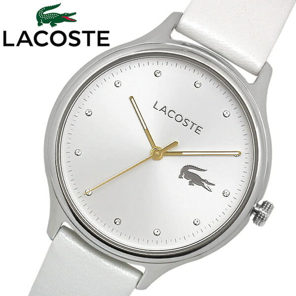 New]LACOSTE Lacoste Constance crystal watch Lady's quartz everyday 