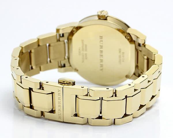 New]BURBERRY City Ladies Swiss Watch Gold Metal Brand BU9134 - BE FORWARD  Store
