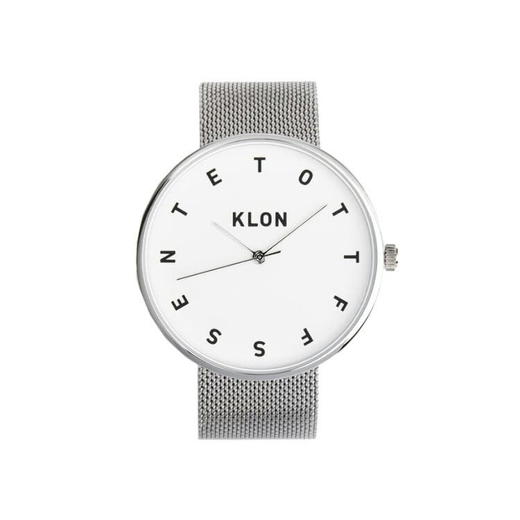 [New]KLON ALPHABET TIME -SILVER MESH- 40mm