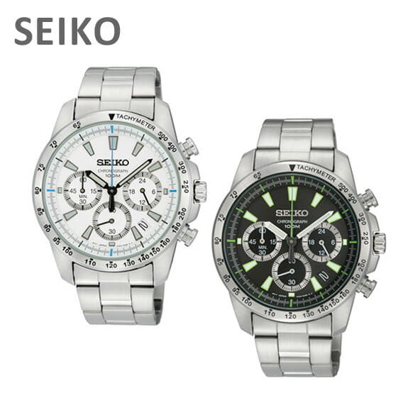 New]SEIKO Men's Chronograph Watch SSB025PC/SSB025P1/SSB027PC/SSB027P1 - BE  FORWARD Store