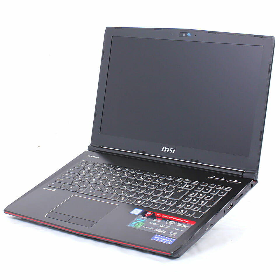 Used] gaming MSI GE62VR 7RF APACHE PRO (831JP) Windows10 Core i7