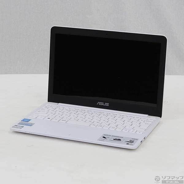 Used]ASUS EeeBook X205TA X205TA-WHITE10 white [Windows 10] - BE