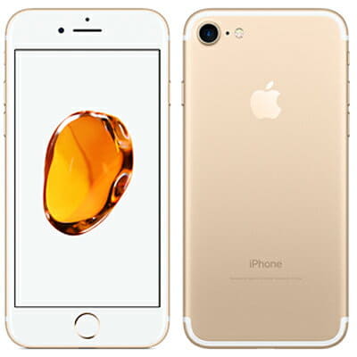 Used]iPhone7 128GB A1779 (MNCM2J/A) gold SIM fleece Maho [portable