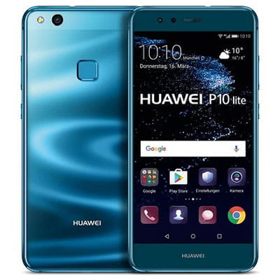 Used Huawei P10 Lite Was Lx2j Hwu32 Sapphire Blue Uq Mobile Version Sim Fleece Maho Portable Boy Be Forward Store
