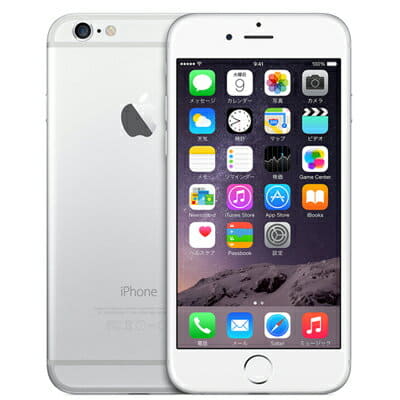 Used]iPhone6 16GB A1586 (MG482CH/A) 16GB silver SIM fleece Maho