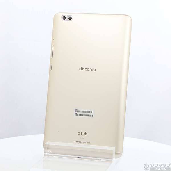 Used]HUAWEI dtab compact 32GB gold d-02K DoCoMo [use of network 