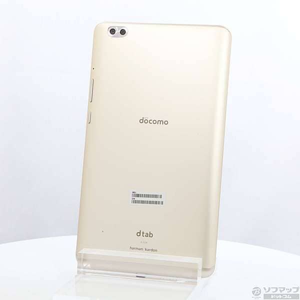 Used]HUAWEI dtab compact 32GB gold d-02K DoCoMo [use of network