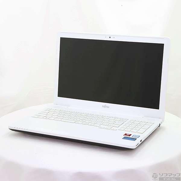 Used]FUJITSU LIFEBOOK AH50/X FMVA50XWP premium white [Windows 10