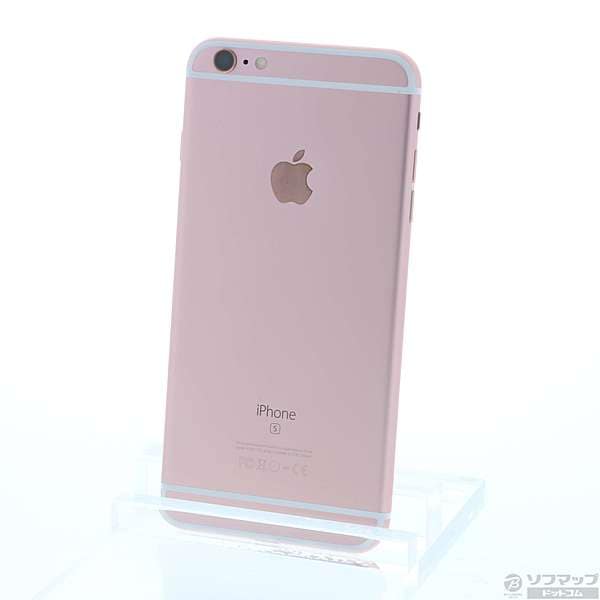 Used]Apple iPhone6s Plus 64GB Rose gold NKU92J/A SIM-free ◇07/05 