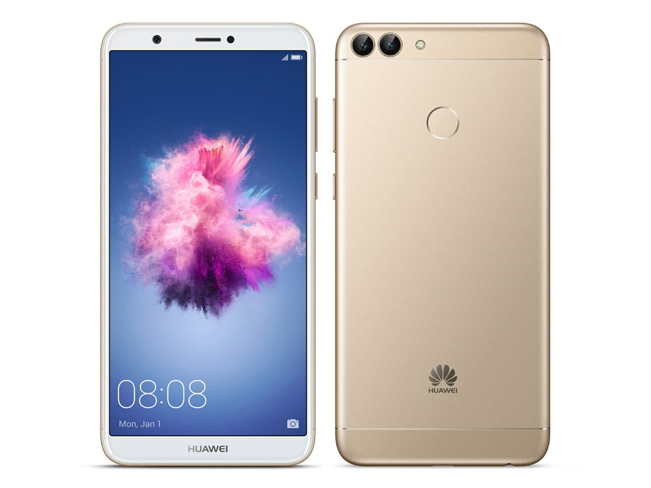 Used]HUAWEI nova lite 2 FIG-LA1 gold SIM fleece Maho [portable boy 
