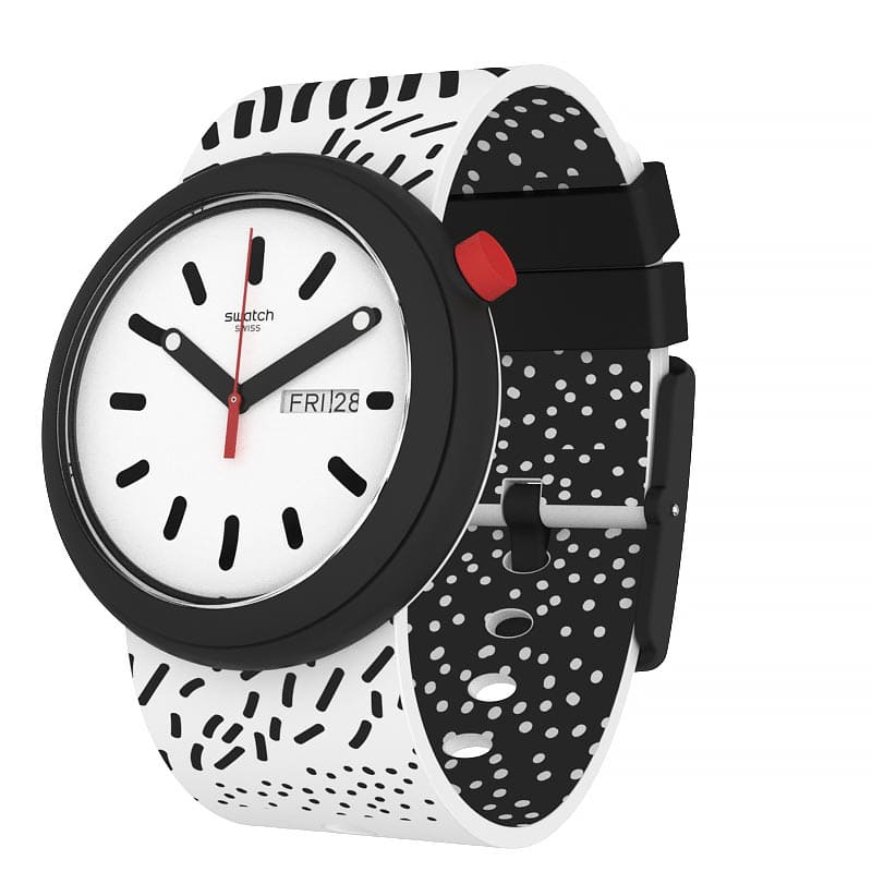 New][formal store] Swatch Swatch POLKAPOP polka pop PNB701Originals  (originals) POP (pop) (material) belt: A silicon case: Plastic men's lady's  watch constant seller - BE FORWARD Store