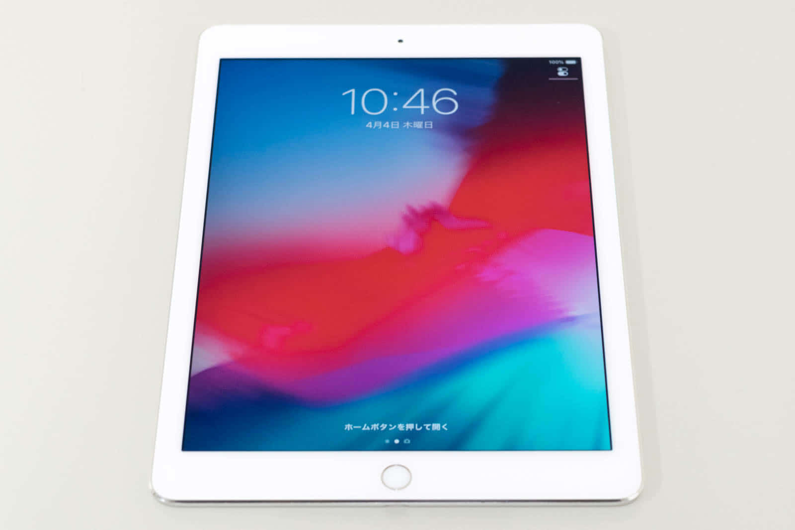 Used]APPLE MGKM2J/A iPad Air 2 Wi-Fi 64GB silver Touch ID - BE