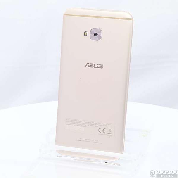 Used]ASUS [display] ZenFone 4 Selfie Pro 64GB sunlight gold 