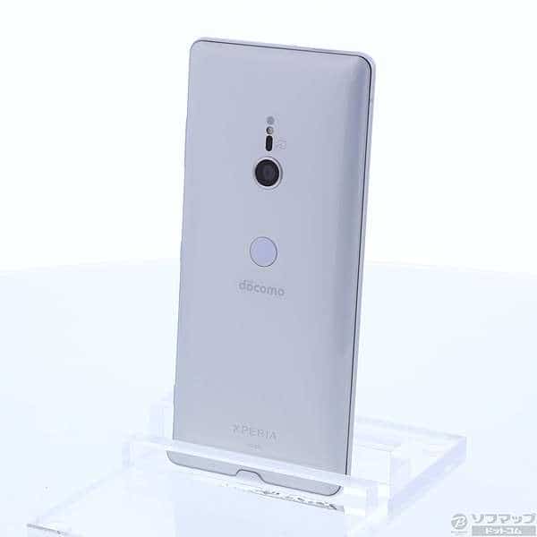 Used]SONY Xperia XZ3 64GB white silver SO-01L SIM-free ◇07/01