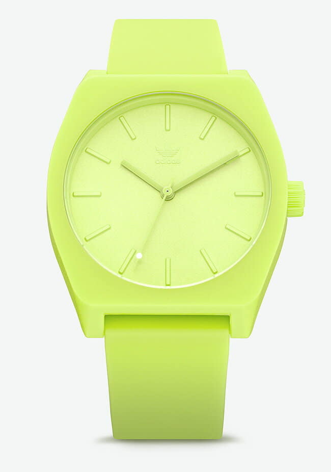 adidas yellow watch